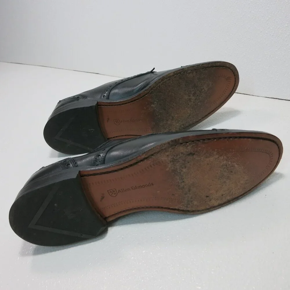 Allen Edmonds Rogue Cap Toe Oil Tanned Leather Dress Oxfords Shoes Mens 9 D